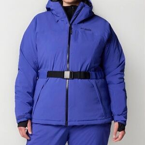 Columbia Cirque Bowl Insulated Snow Ski Jacket - Women Size 1X Royal Blue New